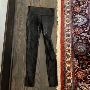 Spanx faux leather leggings